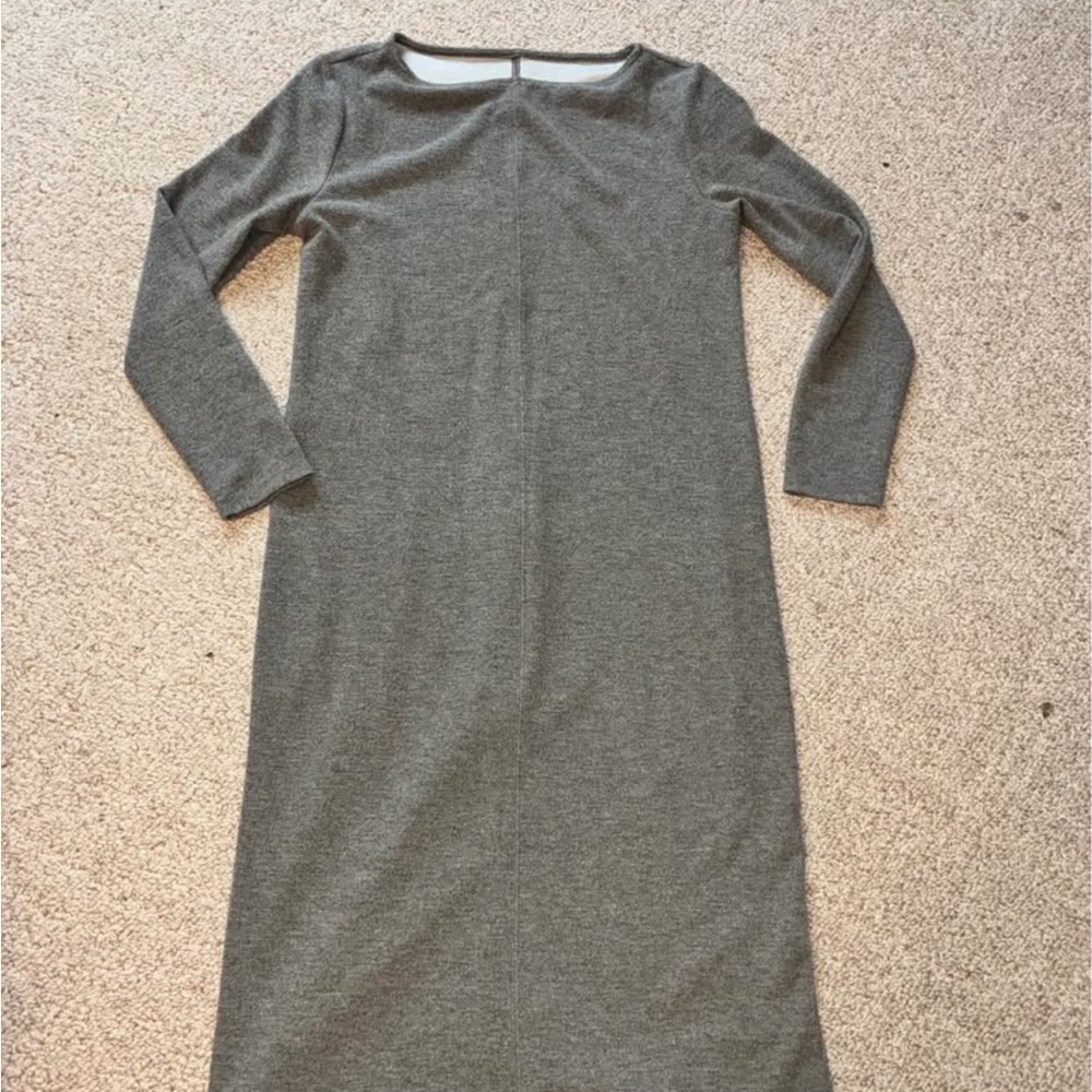 a new day Gray Maxi Dress large sweater dress